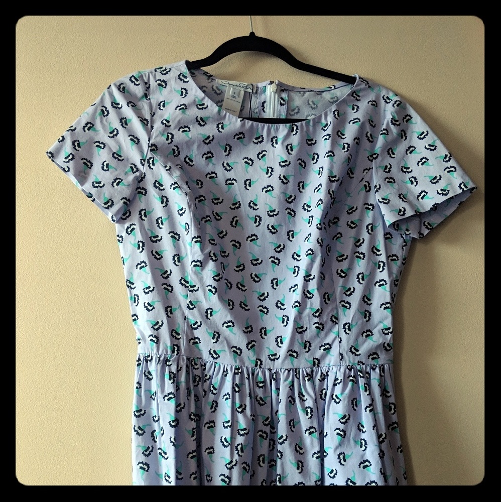 New Oscar De La Renta Lilac dress